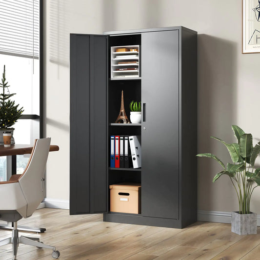 SteelGuard 71'' Locking Cabinet