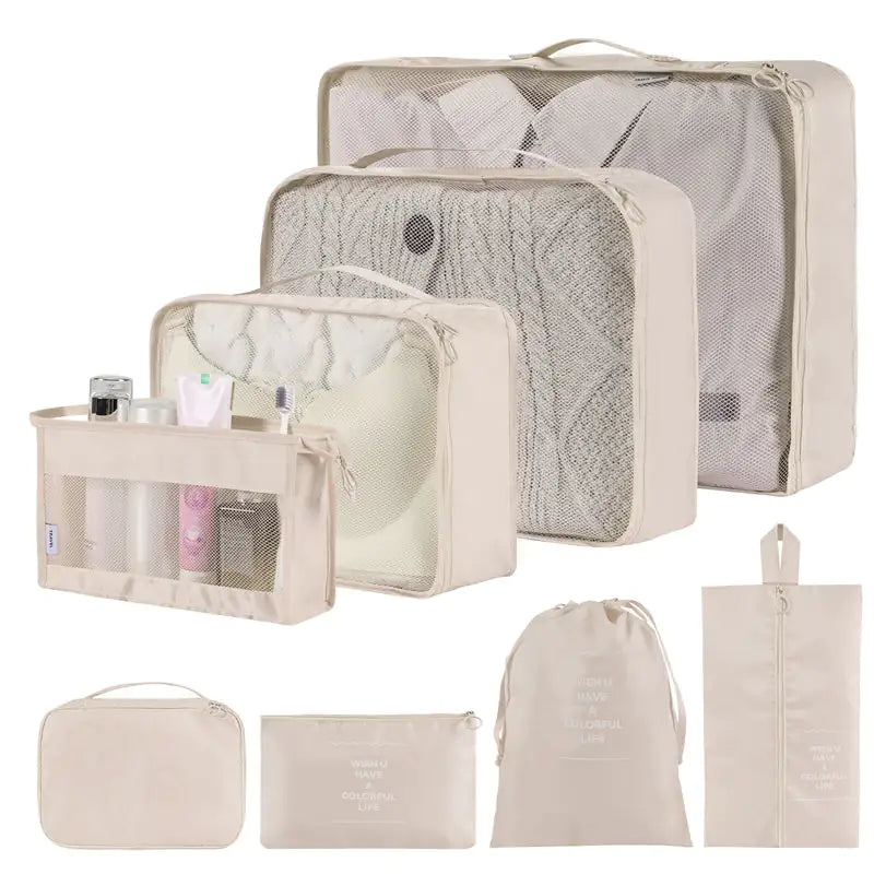 Home Fashion Simple Solid Color Storage Bag